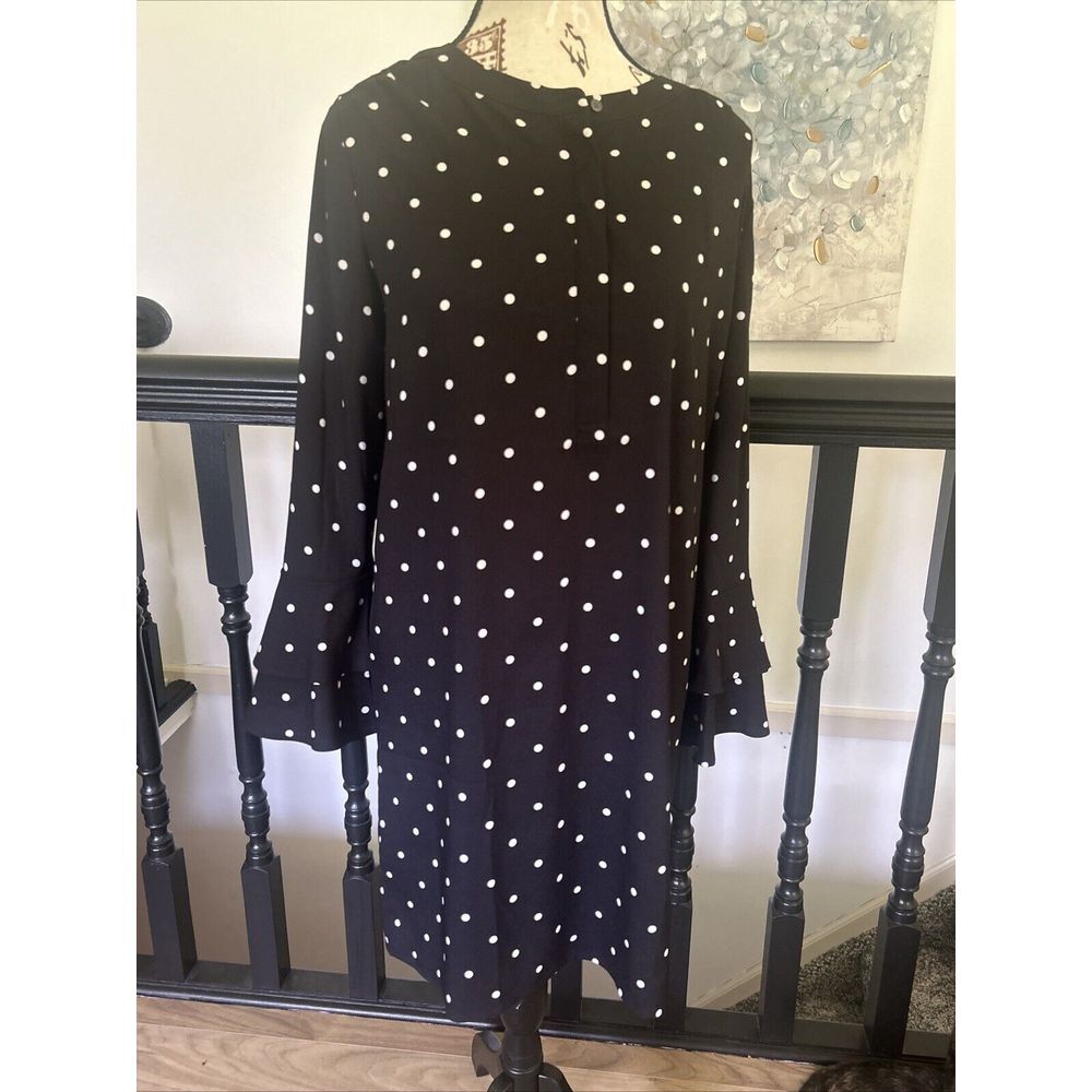 Loft, Ann Taylor Shift Polka Dot Dress, Size SP